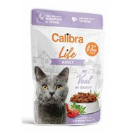 Calibra Cat Life kapsa Adult Veal in gravy 85g