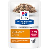 Hill's PD Feline c/d Urinary Stress kapsička kuře KOČKA 12x85 g