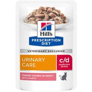 Hill's PD Feline c/d Urinary Stress kapsička LOSOS KOČKA 12x85g