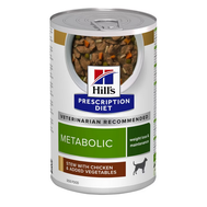 Hill's Canine konz. Metabolic Chicken&Veg stew 354g