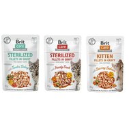 Brit Care Cat Fillets in Gravy 85g