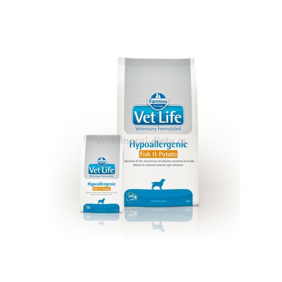 Vet Life Natural DOG Hypo Fish & Potato 2kg