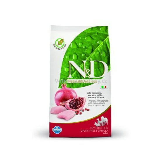 N&D Grain Free DOG Adult Chicken & Pomegranate 2,5kg