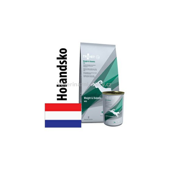 TROVET Weight a Diabetic WRD dieta pro psy