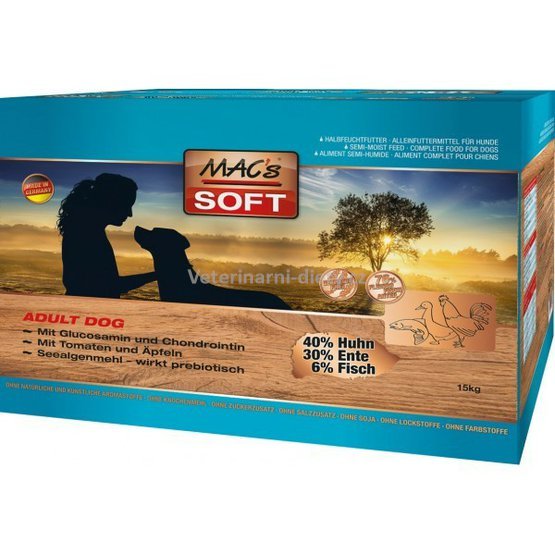 MACs Soft Dog grain free 15kg (3x5kg)